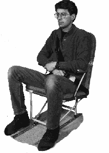 Our Quick Fold Single Seat is comfortable